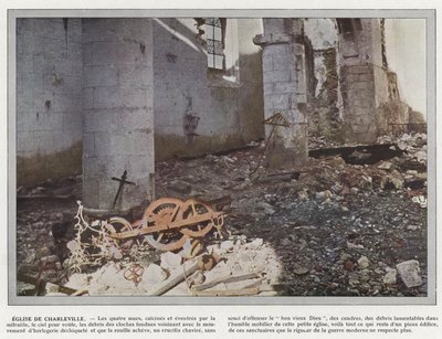 Kerk van Charleville door Jules Gervais Courtellemont