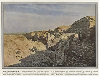 Fort de Moulainville door Jules Gervais Courtellemont