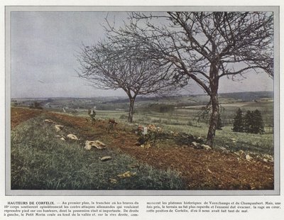 Hauteurs de Corfelix door Jules Gervais Courtellemont