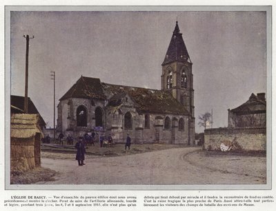 De kerk van Barcy door Jules Gervais Courtellemont