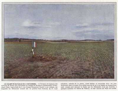 Le Champ de Bataille du 5 Septembre door Jules Gervais Courtellemont