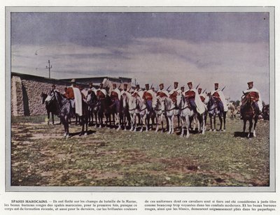 Marokkaanse Spahis door Jules Gervais Courtellemont