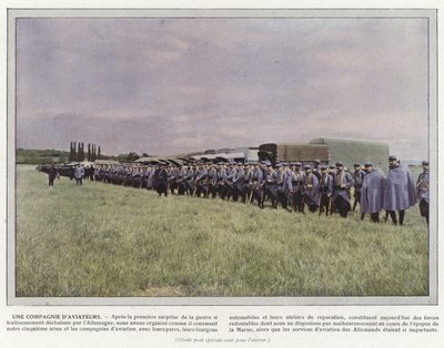 Een compagnie van vliegers door Jules Gervais Courtellemont