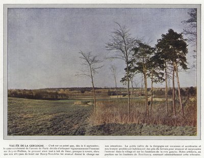 Vallee de la Gergogne door Jules Gervais Courtellemont