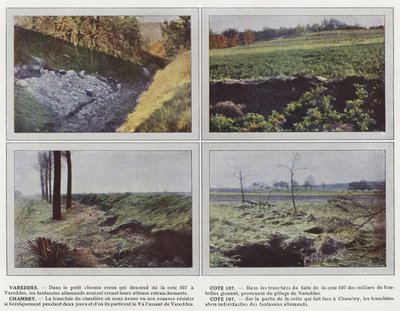 Vareddes, Cote 107, Chambry, Cote 107 door Jules Gervais Courtellemont