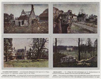 Villiers-Saint-Genest, Bouillancy, Rozoy-en-Multien, Betz door Jules Gervais Courtellemont