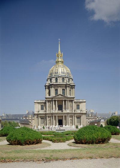 Kerk van de Invalides, gebouwd 1679-1708 door Jules Hardouin Mansart