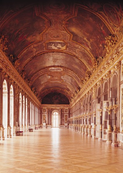 De Galerie des Glaces (Spiegelzaal) 1678-84 door Jules Hardouin Mansart
