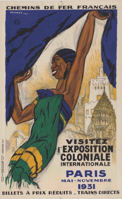 De Parijse Koloniale Tentoonstelling door Jules Isnard Dransy