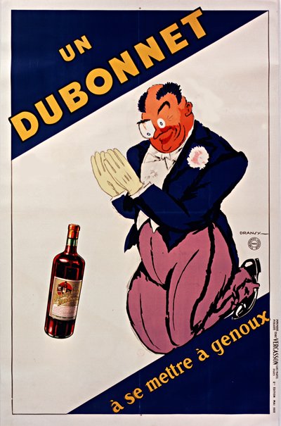 Un Dubonnet à se mettre à genoux, 1932 door Jules Isnard Dransy