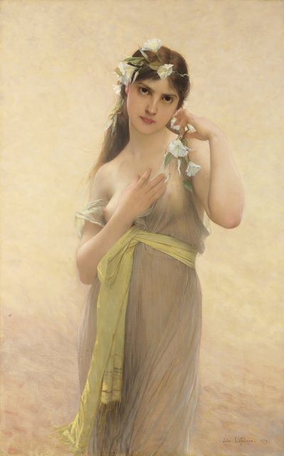 Morning Glory, 1879 door Jules Joseph Lefebvre