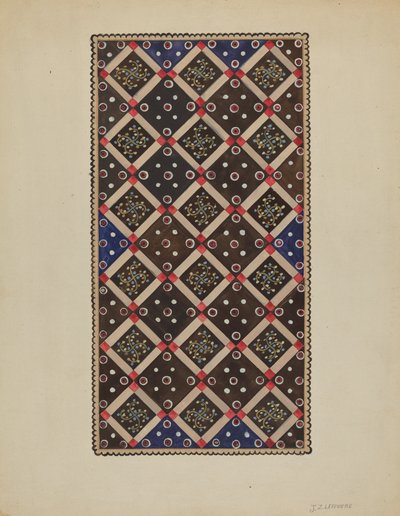 Knopenkleed, ca. 1936 door Jules Lefevere