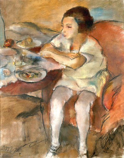 Ontbijt Lunch door Jules Pascin
