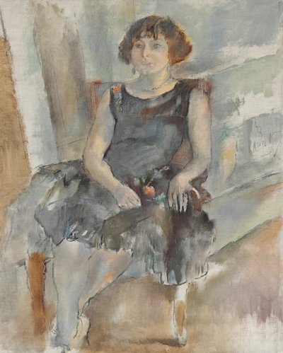 Brunette, 1928 door Jules Pascin