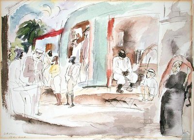 Havana door Jules Pascin