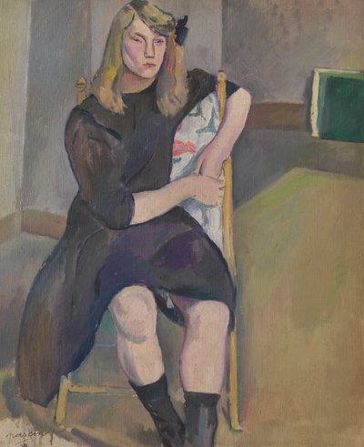 Kleine Jeanne door Jules Pascin