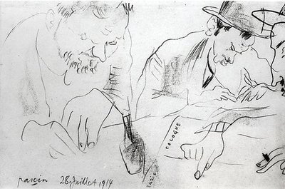 Parijs-Keulen door Jules Pascin