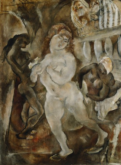 Susanna en de Ouderlingen door Jules Pascin