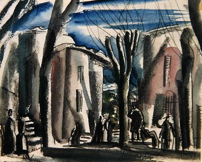 Tunis door Jules Pascin
