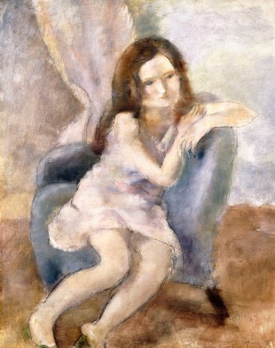 Zittende Vrouw, 1925-26 door Jules Pascin