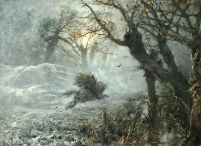 De Koning van het bos, ca. 1887 door Juli Julievich Klever