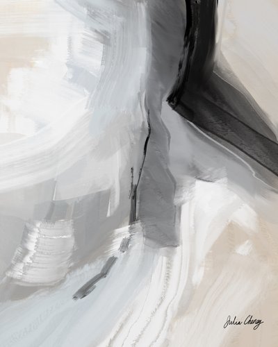Dynamische abstracte stroming door Julia Cheney