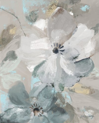 Zachte, abstracte bloemen door Julia Cheney