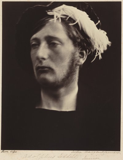 Adolphus Liddell, Junior,1867 (foto) door Julia Margaret Cameron