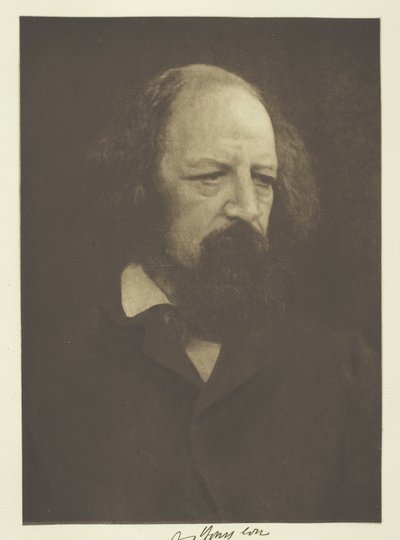 Alfred, Lord Tennyson door Julia Margaret Cameron