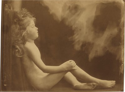 Een Engel ontvleugeld door uw verlangen, 1873 door Julia Margaret Cameron