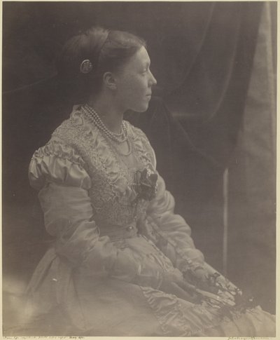 Anne Thackeray Ritchie door Julia Margaret Cameron
