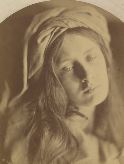 Beatrice, 1866 door Julia Margaret Cameron