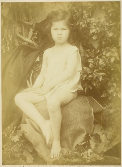 George Duckworth (Studie voor de Jonge Johannes de Doper) door Julia Margaret Cameron