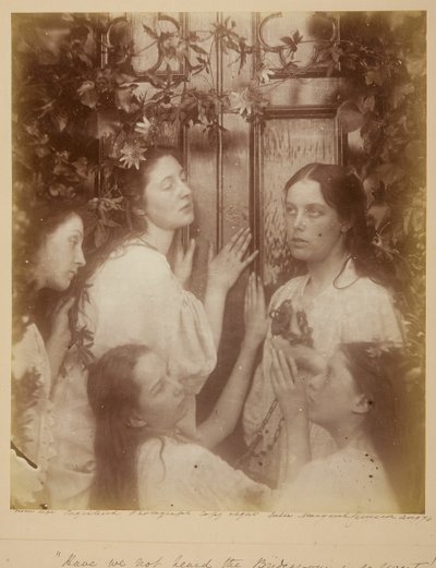 Hebben we niet Gehoord dat de Bruidegom zo Zoet is door Julia Margaret Cameron