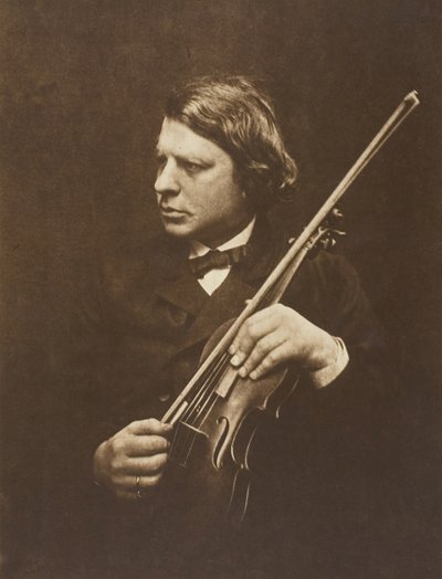 Herr Joseph Joachim, 1868, gedrukt 1875 door Julia Margaret Cameron