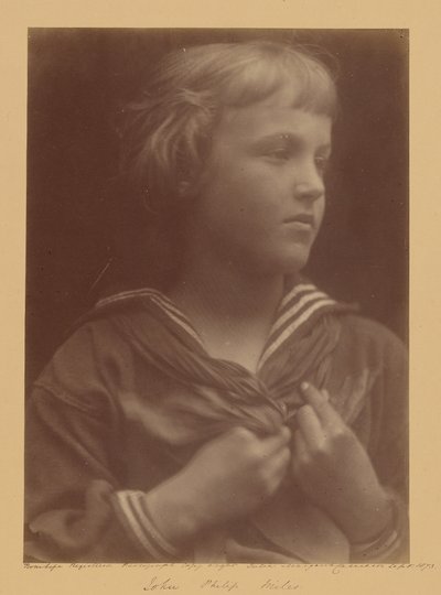 John Philips Miles door Julia Margaret Cameron