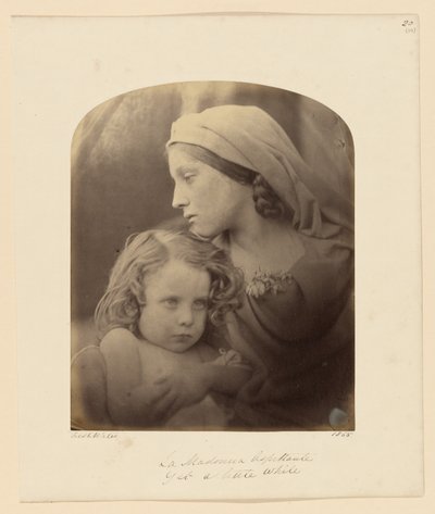 La Madonna Aspettante/nog even door Julia Margaret Cameron