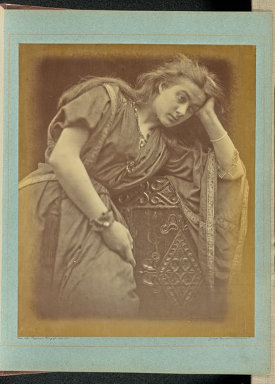 "Mariana - Ze zei dat ik ontzagwekkend ontzaglijk ben Ik wou dat ik dood was " door Julia Margaret Cameron