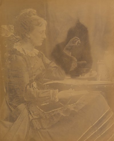 Mei. Freshwater, 1870 door Julia Margaret Cameron