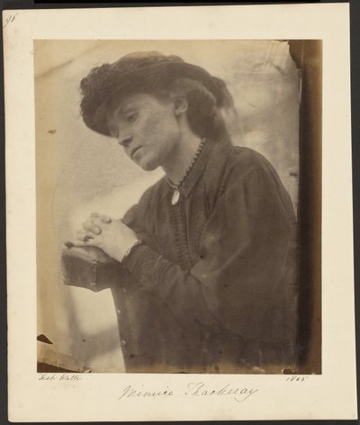 Minnie Thackeray door Julia Margaret Cameron
