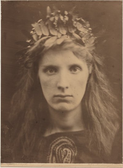 Mrs. Keene,1866 (photo) door Julia Margaret Cameron