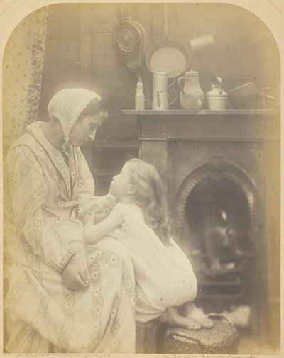 Mevrouw Rachael Gurney ("Moge God Vader Veilig Thuisbrengen", "Drie Vissers Zeilden de Diepte In") door Julia Margaret Cameron