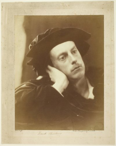 Portret van The Hon. Frank Charteris door Julia Margaret Cameron