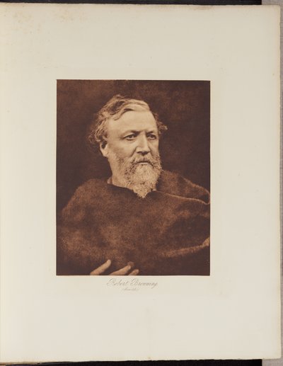 Robert Browning door Julia Margaret Cameron