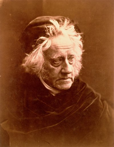 Sir John Frederick William Herschel, 1867 door Julia Margaret Cameron