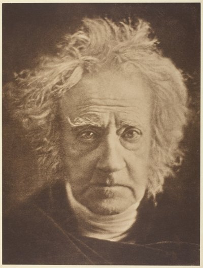 Sir John Herschel door Julia Margaret Cameron
