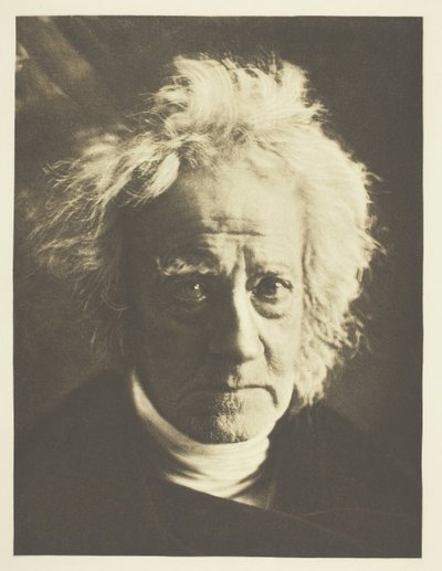 Sir John Herschel, 1867, gedrukt oktober 1890 door Julia Margaret Cameron