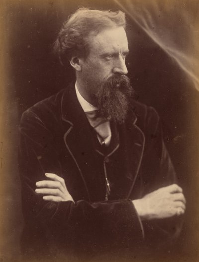 Sir Leslie Stephen,c. 1872 (photo) door Julia Margaret Cameron