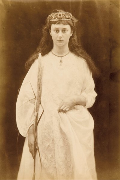 St Agnes (Alice Liddell) door Julia Margaret Cameron