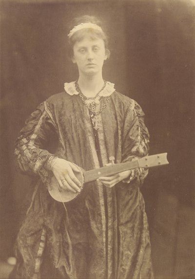 "Tranen uit de diepte van een goddelijke wanhoop rijzen op in het hart en verzamelen zich bij de ogen". door Julia Margaret Cameron